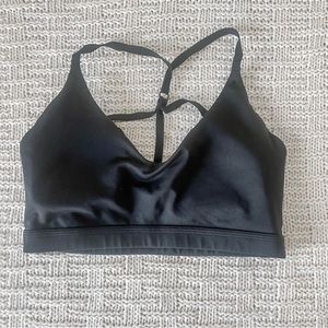 Nike black sports bra